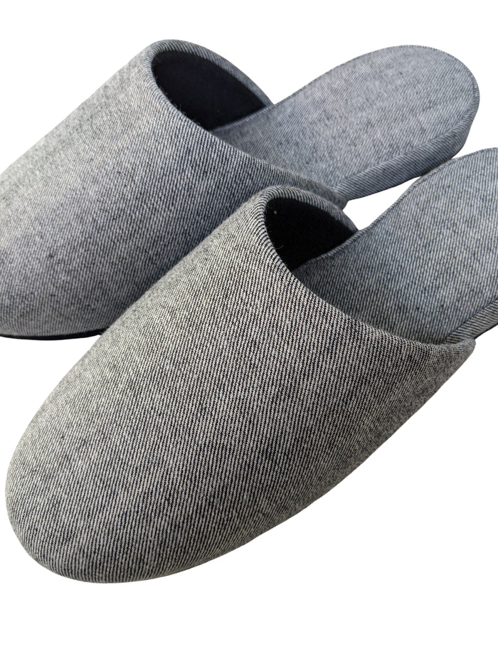 Hiroshima denim slippers handmade in Japan – Heiwa Slipper