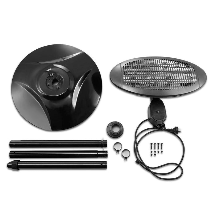 Devanti Electric Patio Heater 2000W -Home Living Store - -