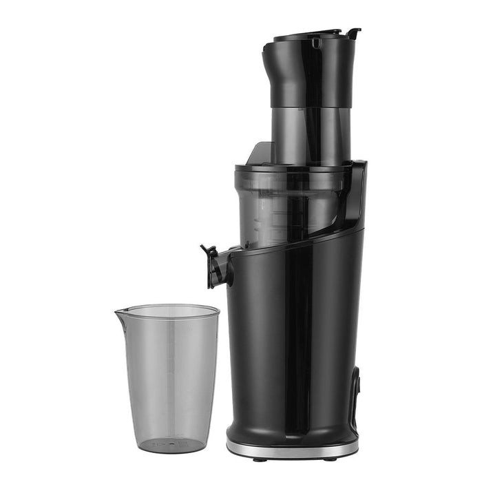 Devanti Slow Juicer Cold Press Fruit Juice Extractor 200W Black -Home Living Store - -