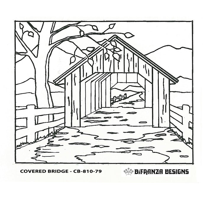 DiFranza Designs - Covered Bridge - Rug Hooking Supplies