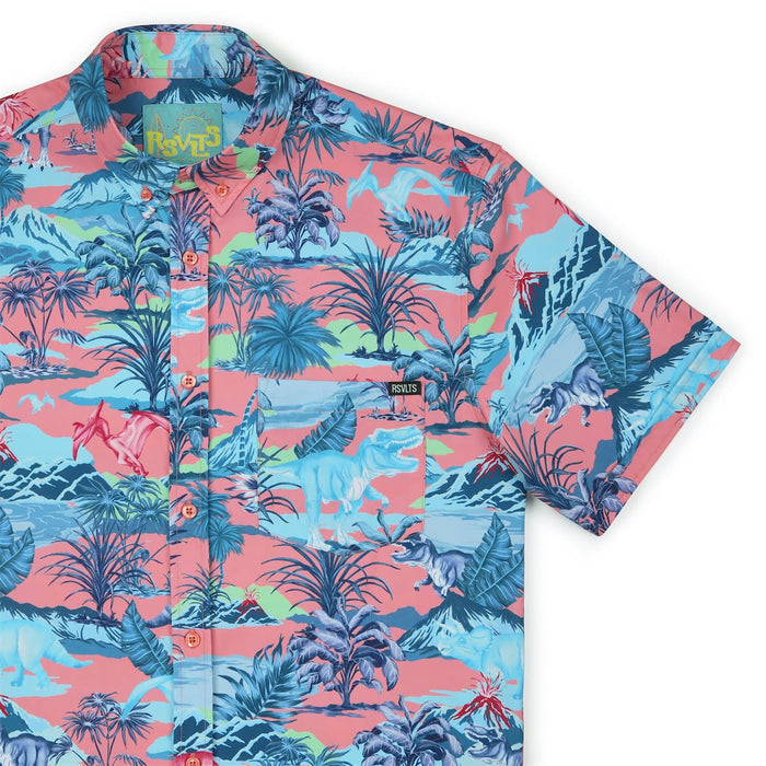 RSVLTS XS RSVLTS Short Sleeve Shirt Dino Pop – KUNUFLEX Short Sleeve Shirt Dino Pop – KUNUFLEX Short Sleeve Shirt