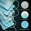 DISPOSABLE PROTECTIVE FACE MASKS 20 CT