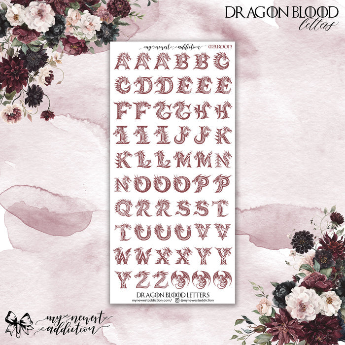 Dragon Blood Letters