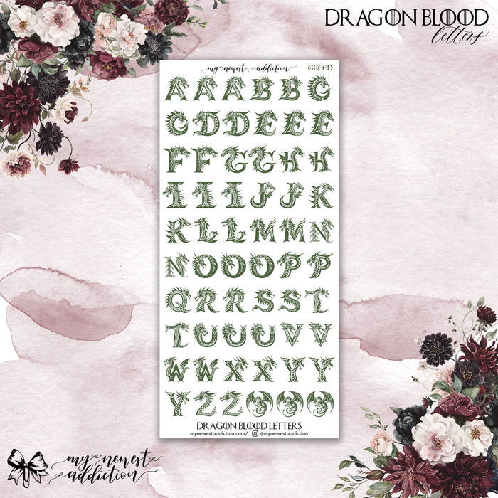 Dragon Blood Letters
