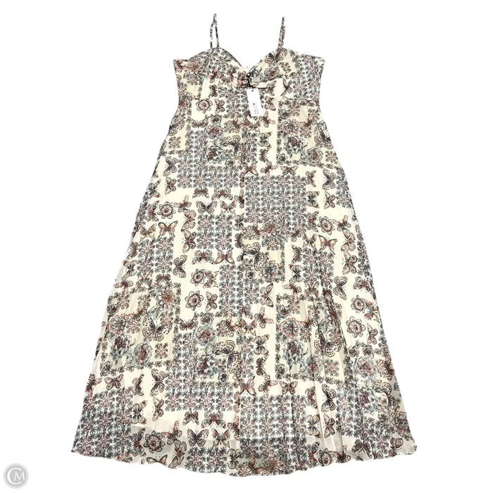 Dress Casual Maxi By Molly Bracken In Tan, Size: L