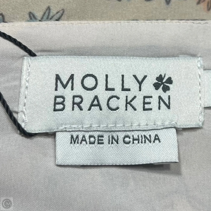 Dress Casual Maxi By Molly Bracken In Tan, Size: L