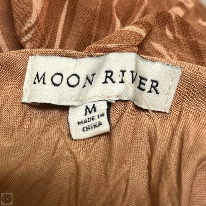 Dress Casual Maxi By Moon River In Orange, Size: M