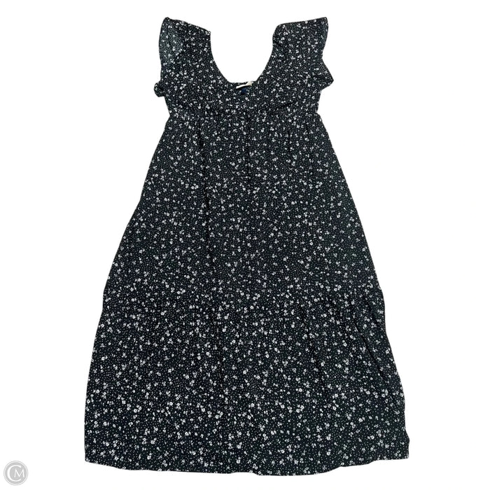 Dress Casual Maxi By Universal Thread In Black & White, Size: L