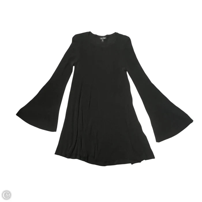 Dress Casual Midi By Topshop In Black, Size: 12