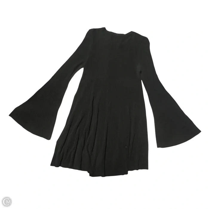 Dress Casual Midi By Topshop In Black, Size: 12