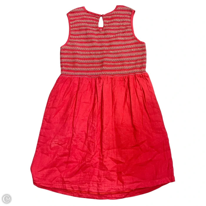 Dress Casual Short By Anthropologie In Red, Size: Mp