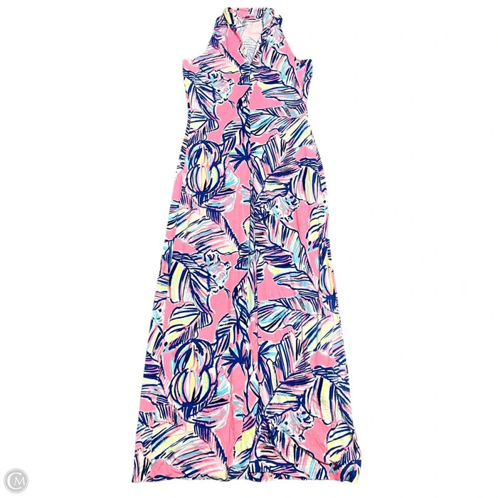 Dress Designer By Lilly Pulitzer In Blue & Pink, Size: S