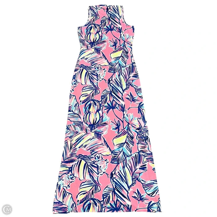 Dress Designer By Lilly Pulitzer In Blue & Pink, Size: S