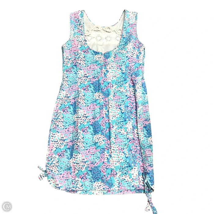 Dress Designer By Lilly Pulitzer In Blue & White, Size: S