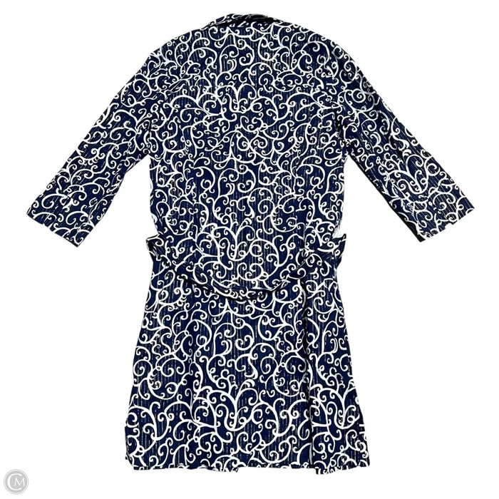 Dress Designer By Lilly Pulitzer In Blue & White, Size: S