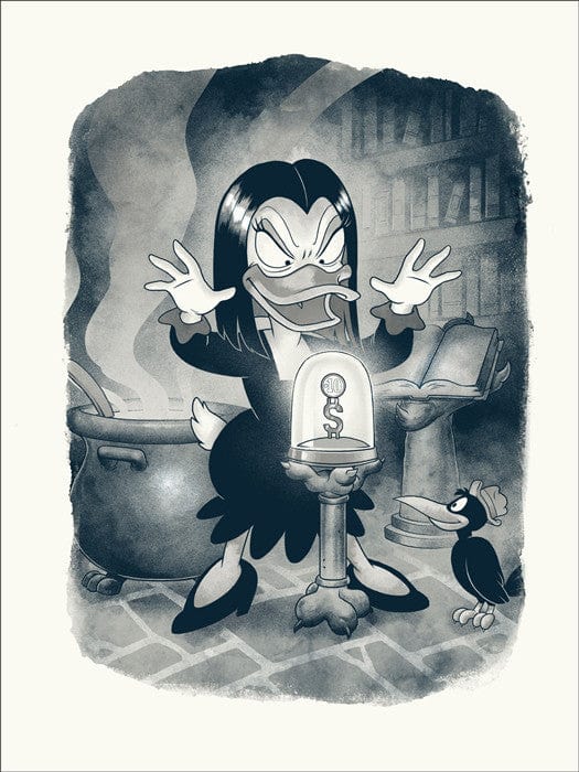 DuckTales   Magica De Spell Variant Phantom City Creative poster