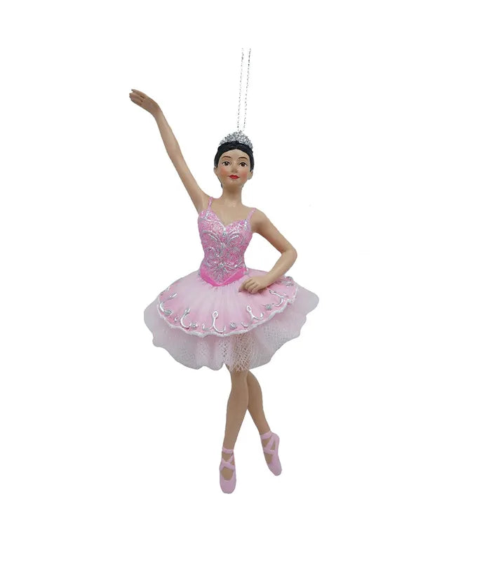 E1002 Pink Ballerina Ornament