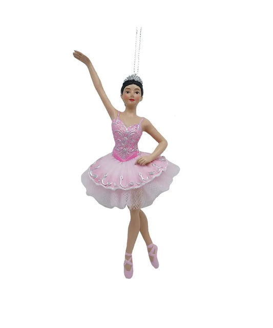E1002 Pink Ballerina Ornament