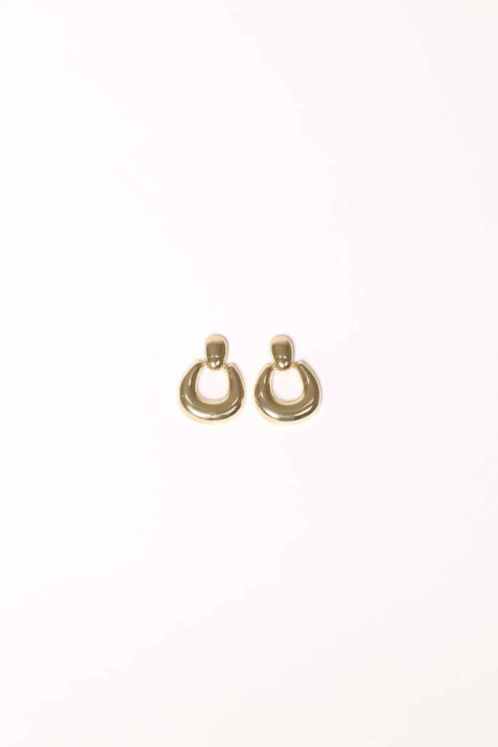 Petal and Pup USA ACCESSORIES Celine Earrings - Gold One Size