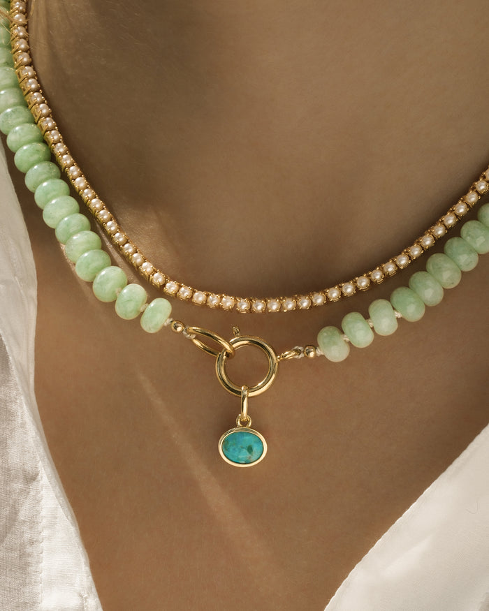 East-West Turquoise Pendant