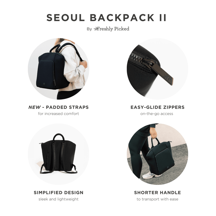 (Coming Soon) Aspen Seoul Backpack II Seoul Backpack Diaper Bag