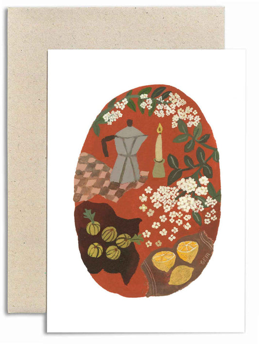 Elderflower and Lemons Card