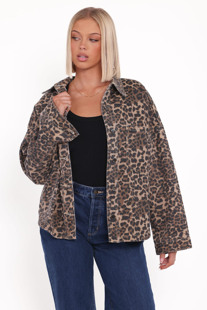 Petal and Pup USA OUTERWEAR Elias Shacket - Leopard
