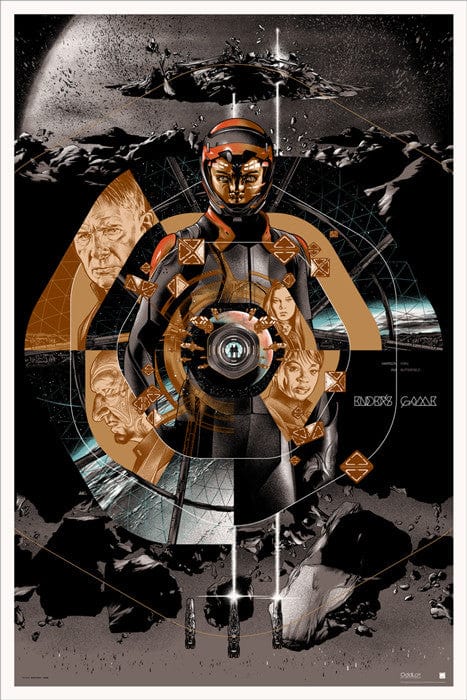 Enders Game   Variant Martin Ansin poster