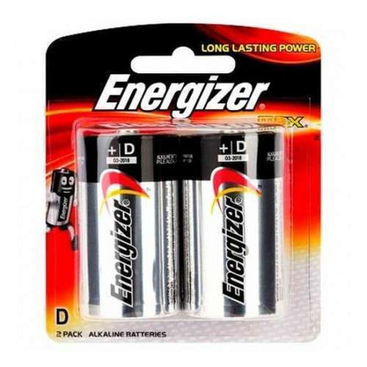 Energizer Battery "D" (E95 BP2) x 2