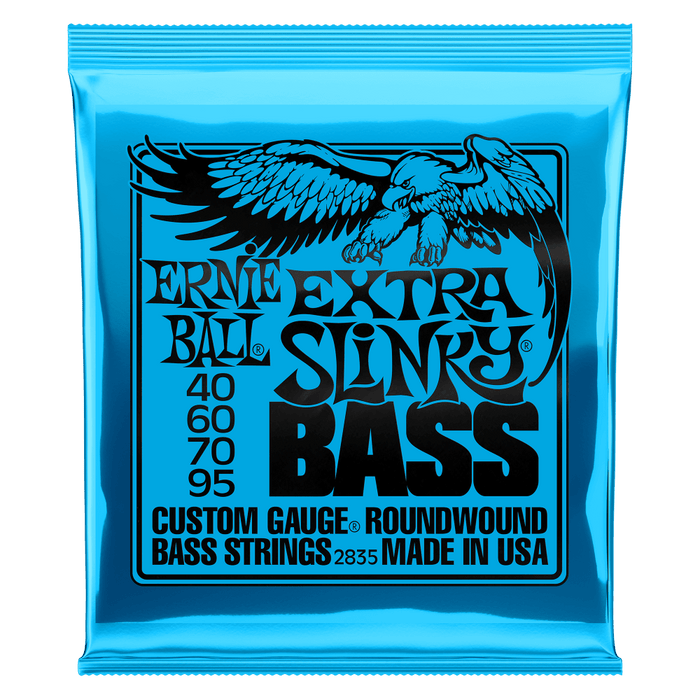 Ernie Ball 2835 Extra Slinky Electric Bass Guitar Strings 40-95