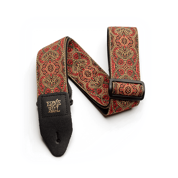 Ernie Ball 4162 Crimson Paisley Jacquard Guitar Strap