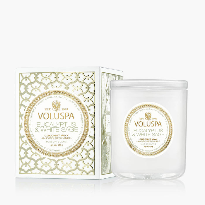 Eucalyptus & White Sage - Classic Candle