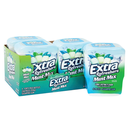 Extra Gum Mint Mix Refreshers Gum - 4 Count
