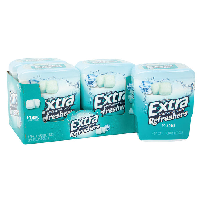 Extra Gum Polar Ice Refreshers Chewing Gum - 4 Count