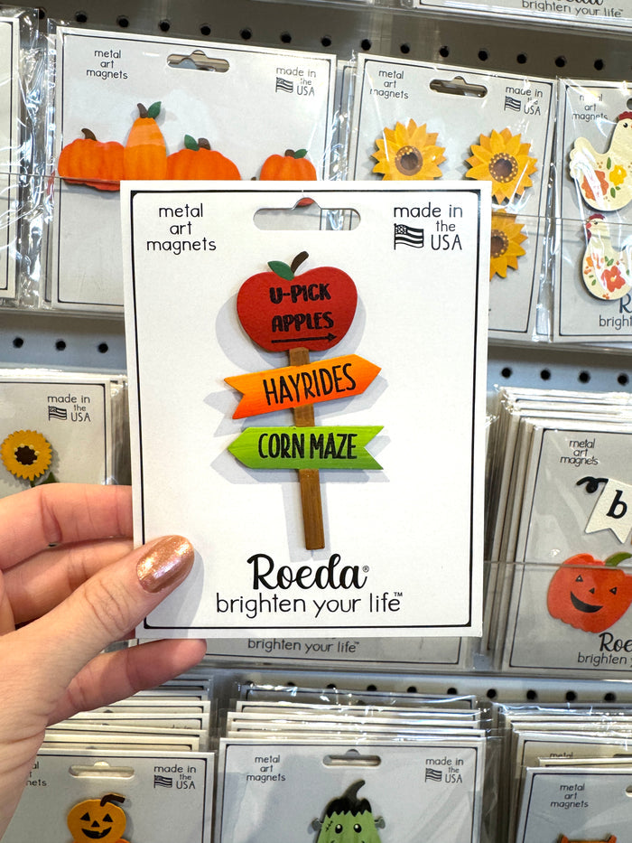 Fall Signpost Magnet