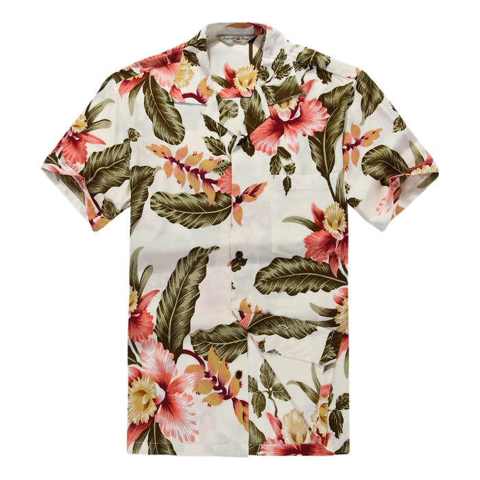 Father Daughter Aloha Set in Cream Rafelsia