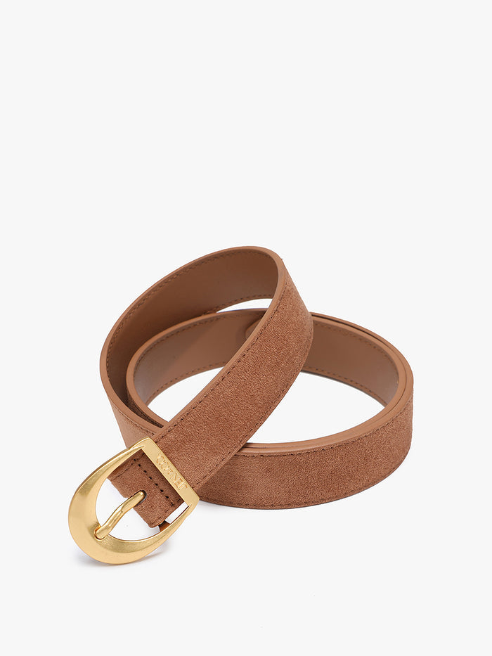 Faux Suede Belt