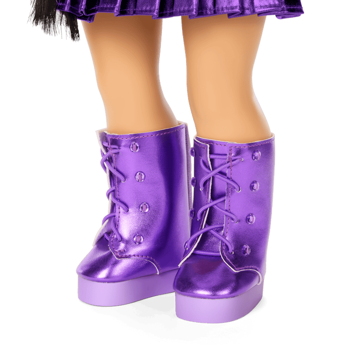 February Amethyst Bliss Outfit for 18-inch Dolls