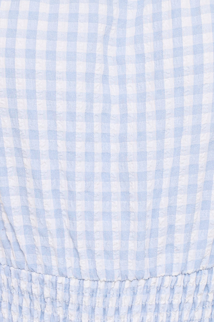 PLAYSUITS Felicity Romper - Blue Gingham