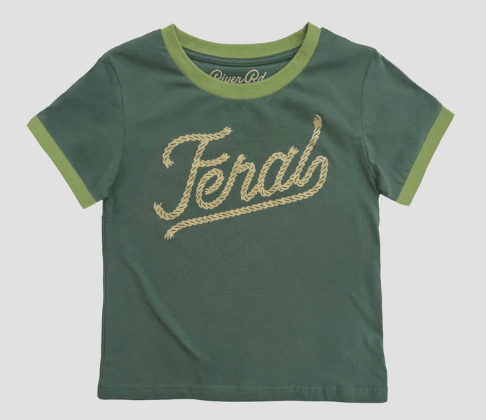 Feral Vintage Youth Ringer Tee