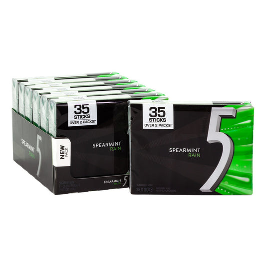 Five Gum Spearmint Mega Pack Chewing Gum - 6 Count