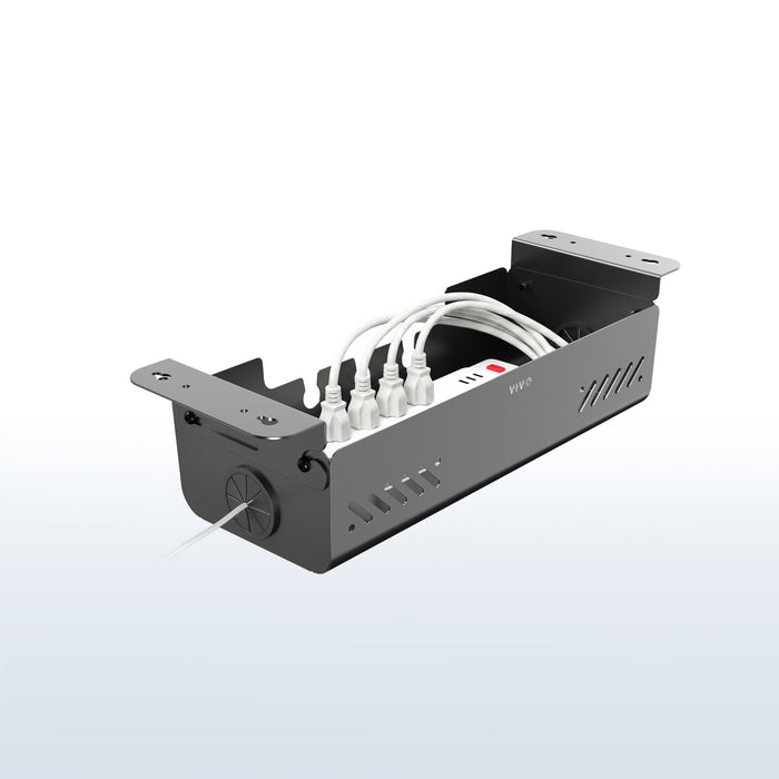 Flip Open Under Desk Cable Management Box