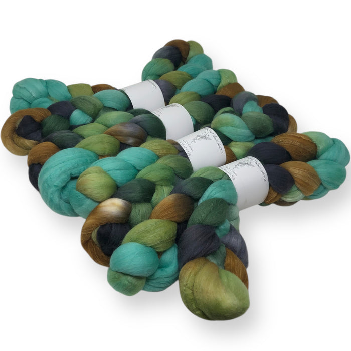 For the Fir - US grown Fine Wool and Silk Top
