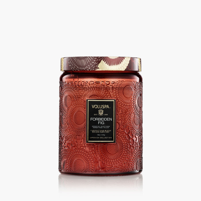 Forbidden Fig - Large Jar Candle