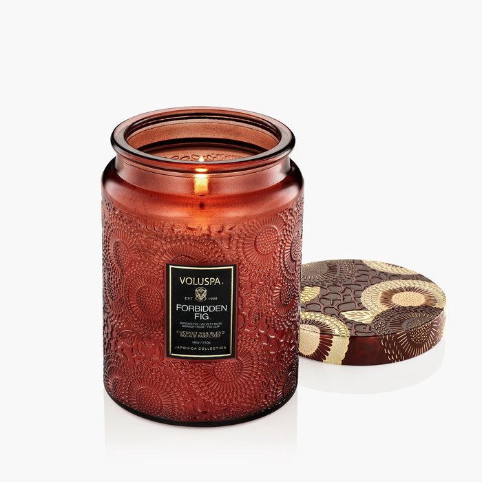 Forbidden Fig - Large Jar Candle