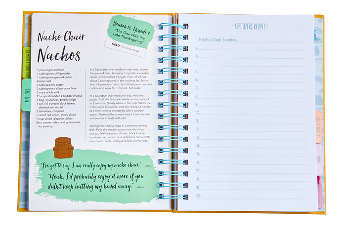 Friends: The Official Recipe Journal