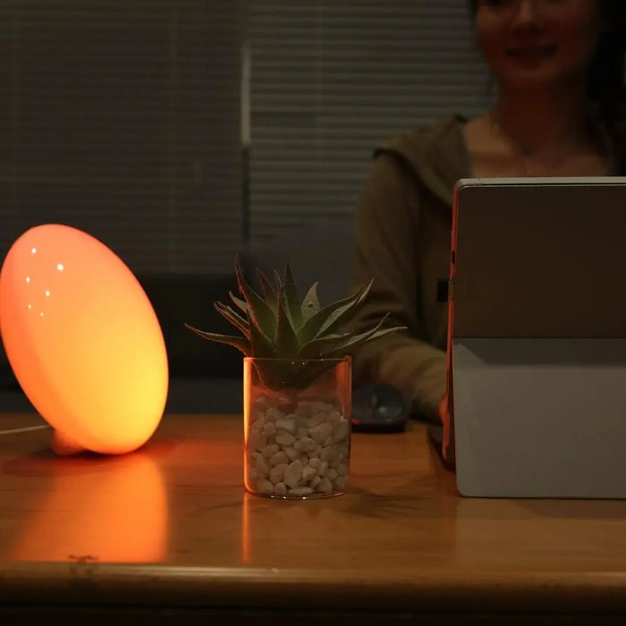 Smart Long Distance Lamp with sunrise alarm clock