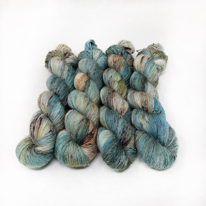 Frost Flowers - Linen Merino, wholesale