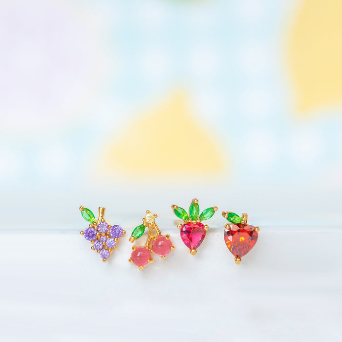 Fruit Basket Stud Set