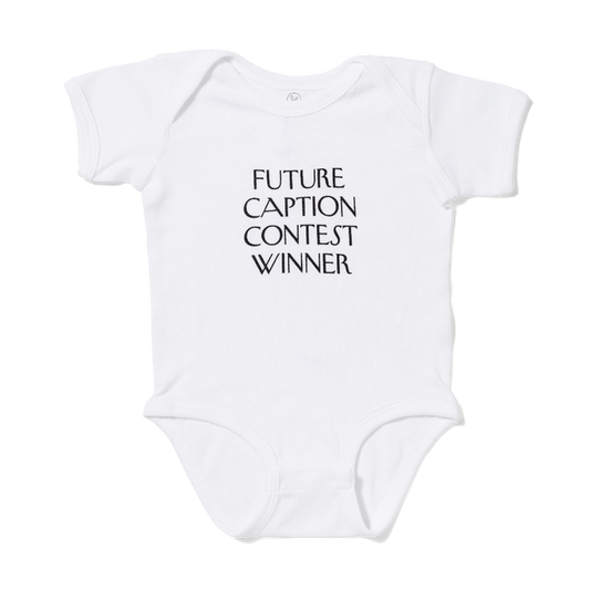 Future Caption Contest Winner Onesie